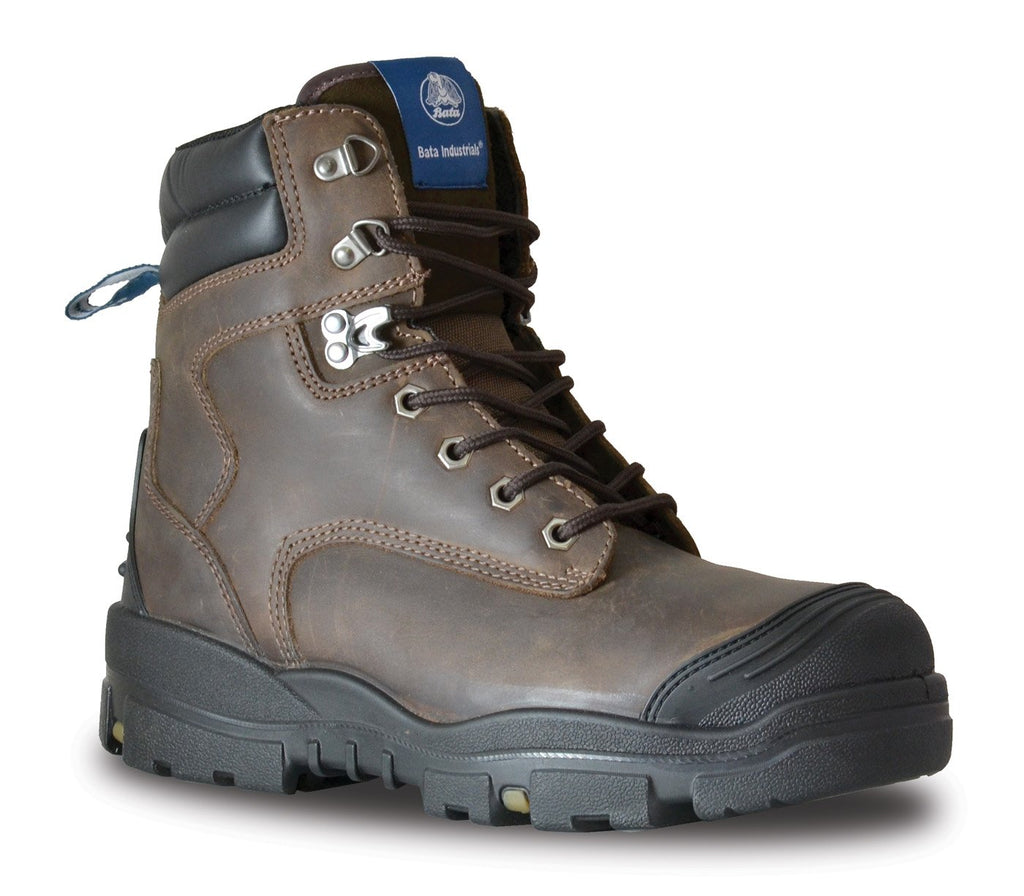 Bata steel cap boots on sale